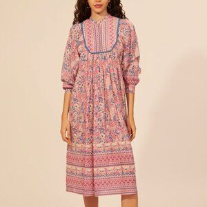Antik Batik Helene Printed Midi Dress